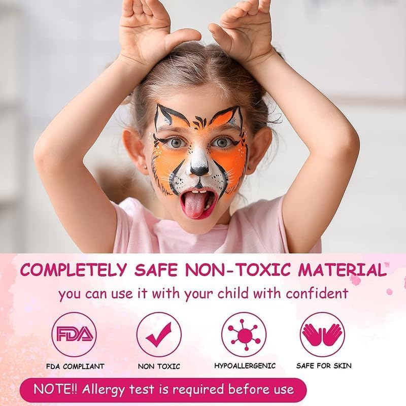 Kids Push-Up Face Paint Wax Crayons