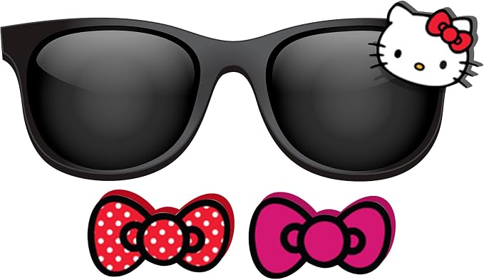 Hello Kitty Kids Licensed UV400 Sunglasses Interchangeable Charm Bows – view 5