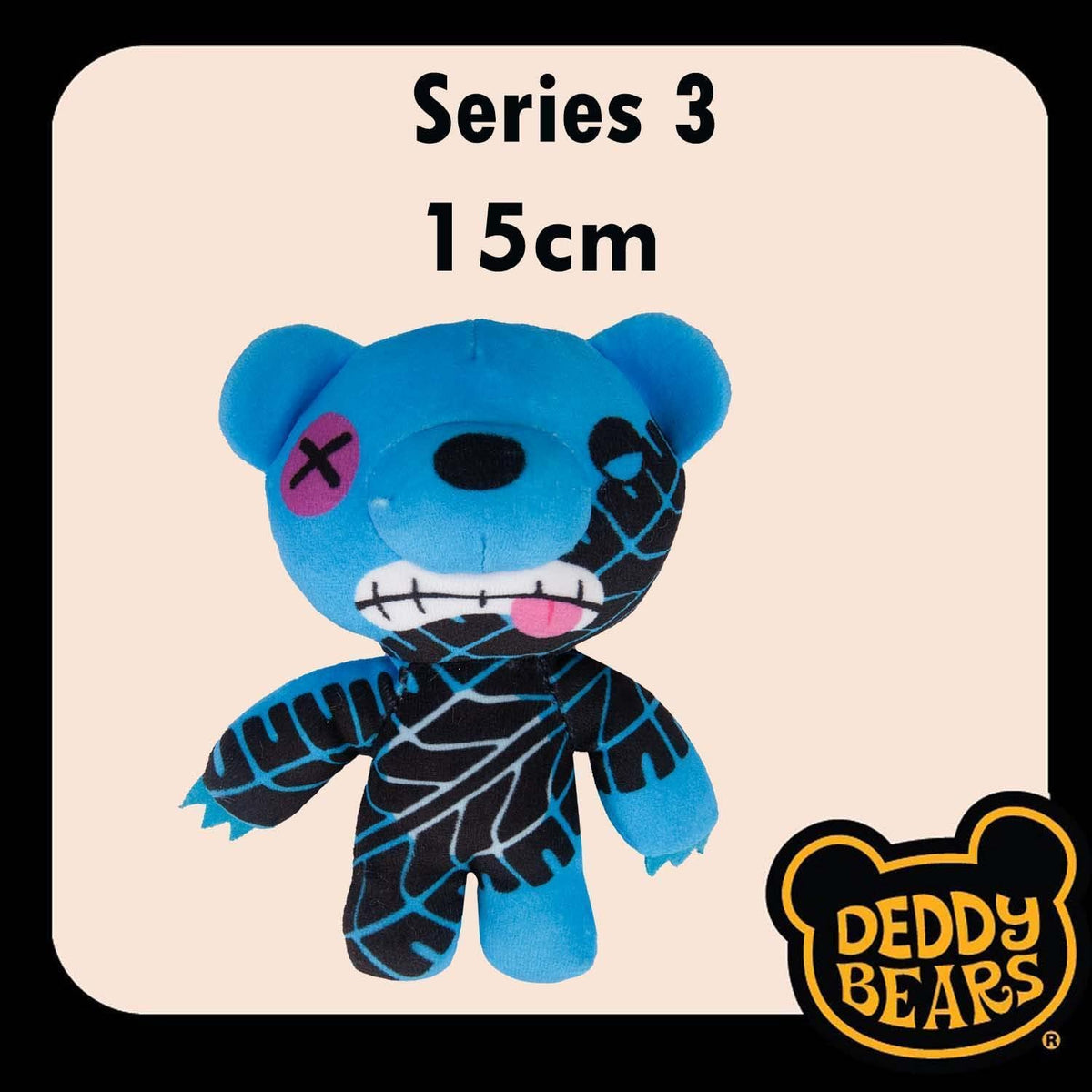 Skidmark Halloween Plush Deddy Bears Coffin - 15cm Series 3