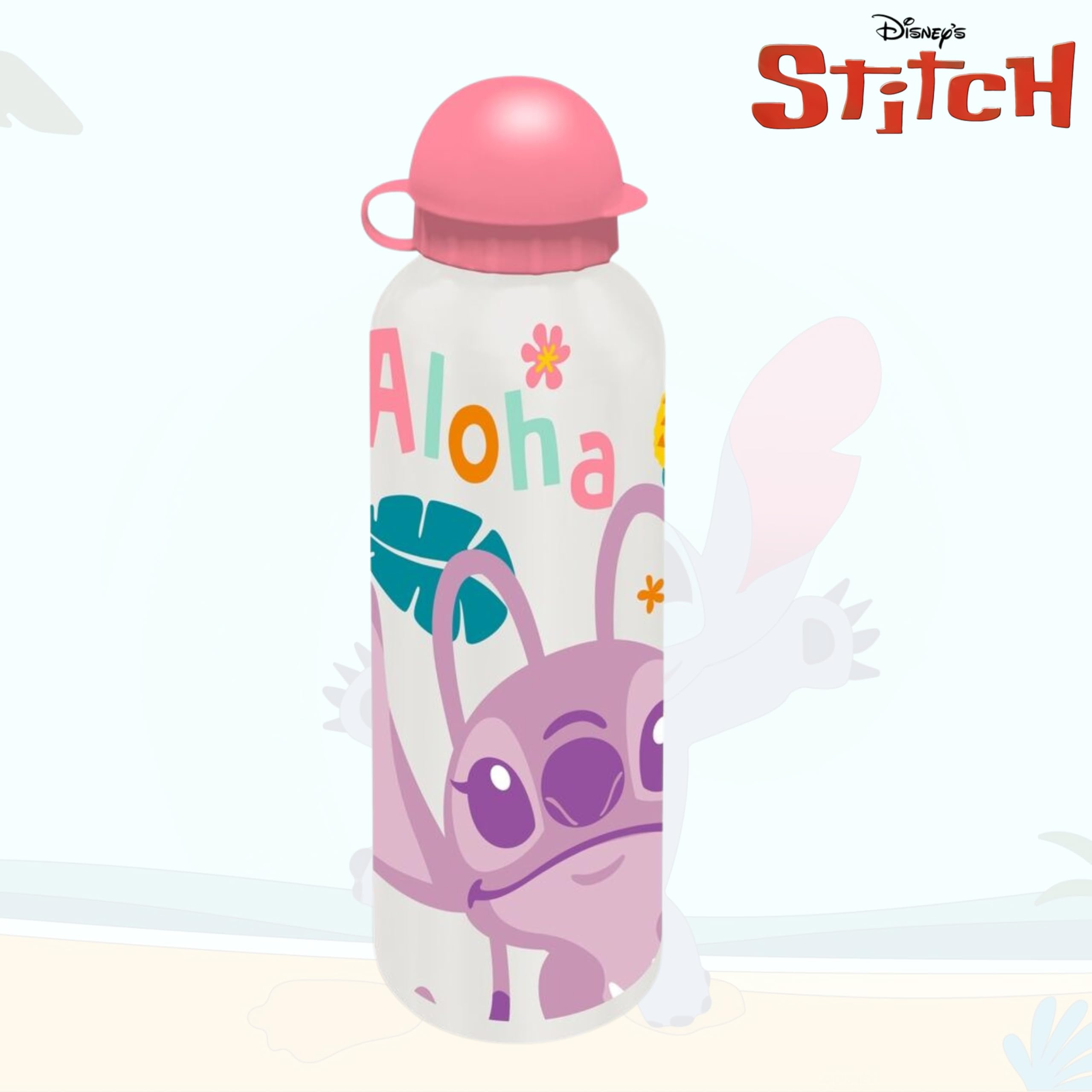 Disney Stitch Aluminium Water Bottle 500ml