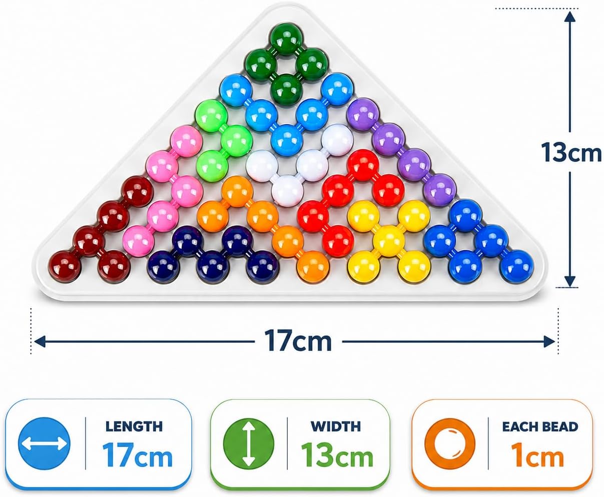 IQ Bead Puzzle Brain Game 6+