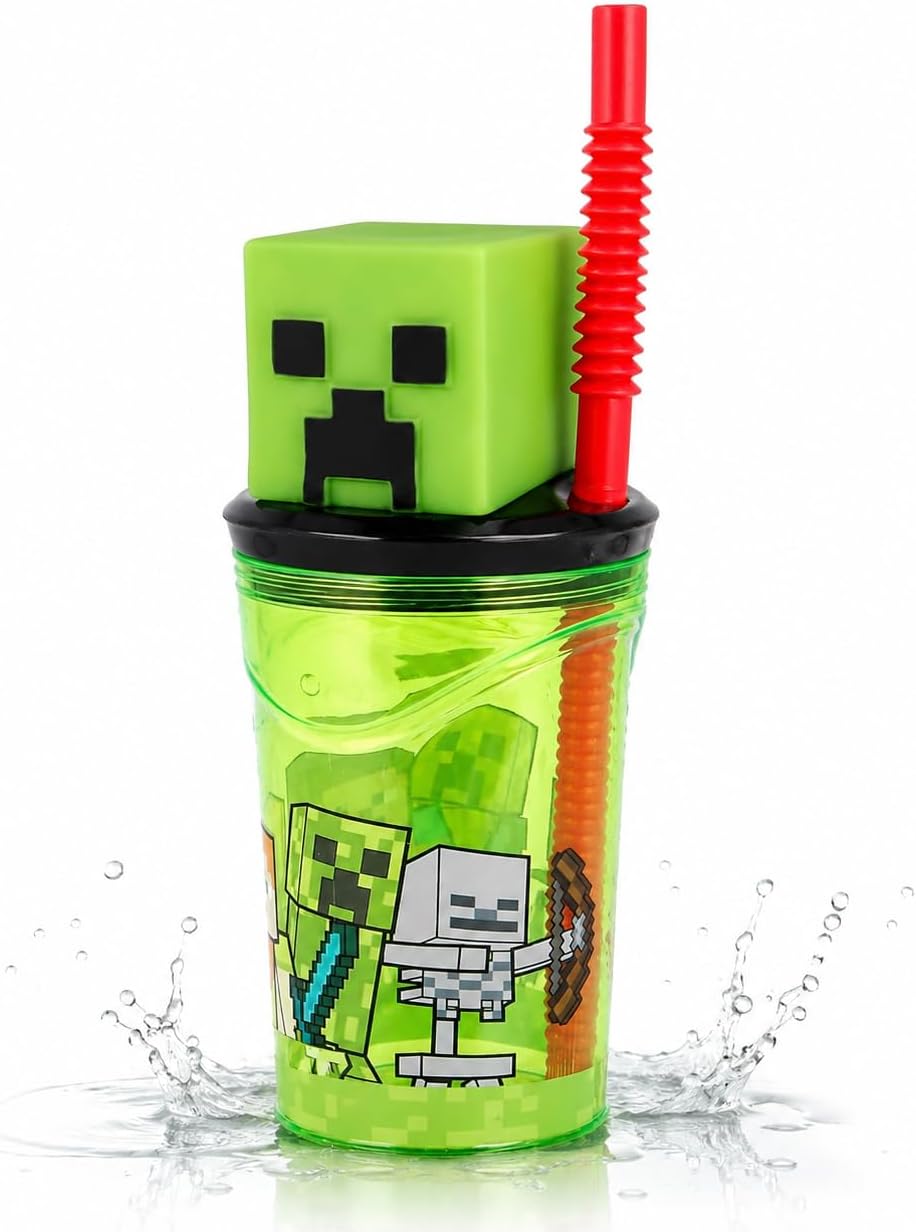 3D Figurine Minecraft Tumbler - 360ml