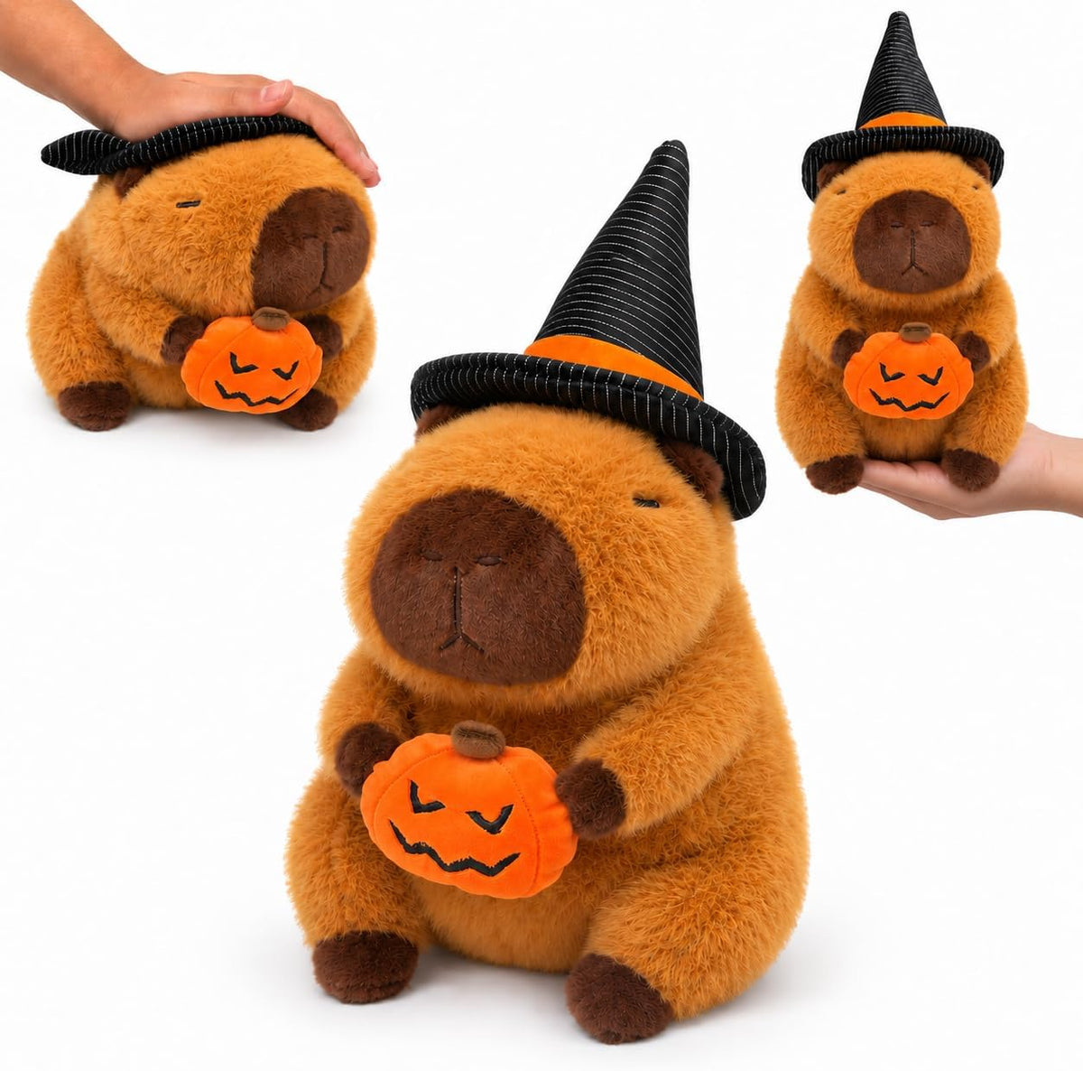 Halloween Capybara Plush Pumpkin Toy