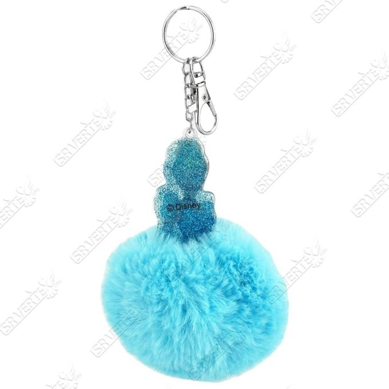 Key Chain Pom Pom Keyring For Kids Girls