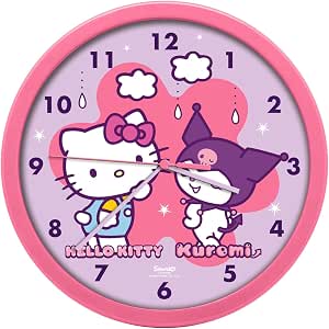 Kids Round Wall Clock 25cm