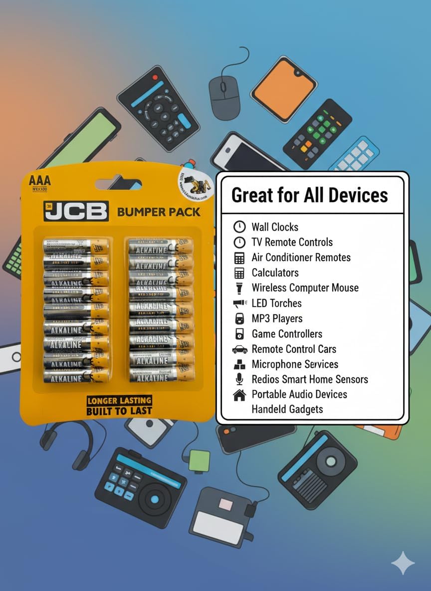 18Pk LR03/AAA Alkaline Batteries