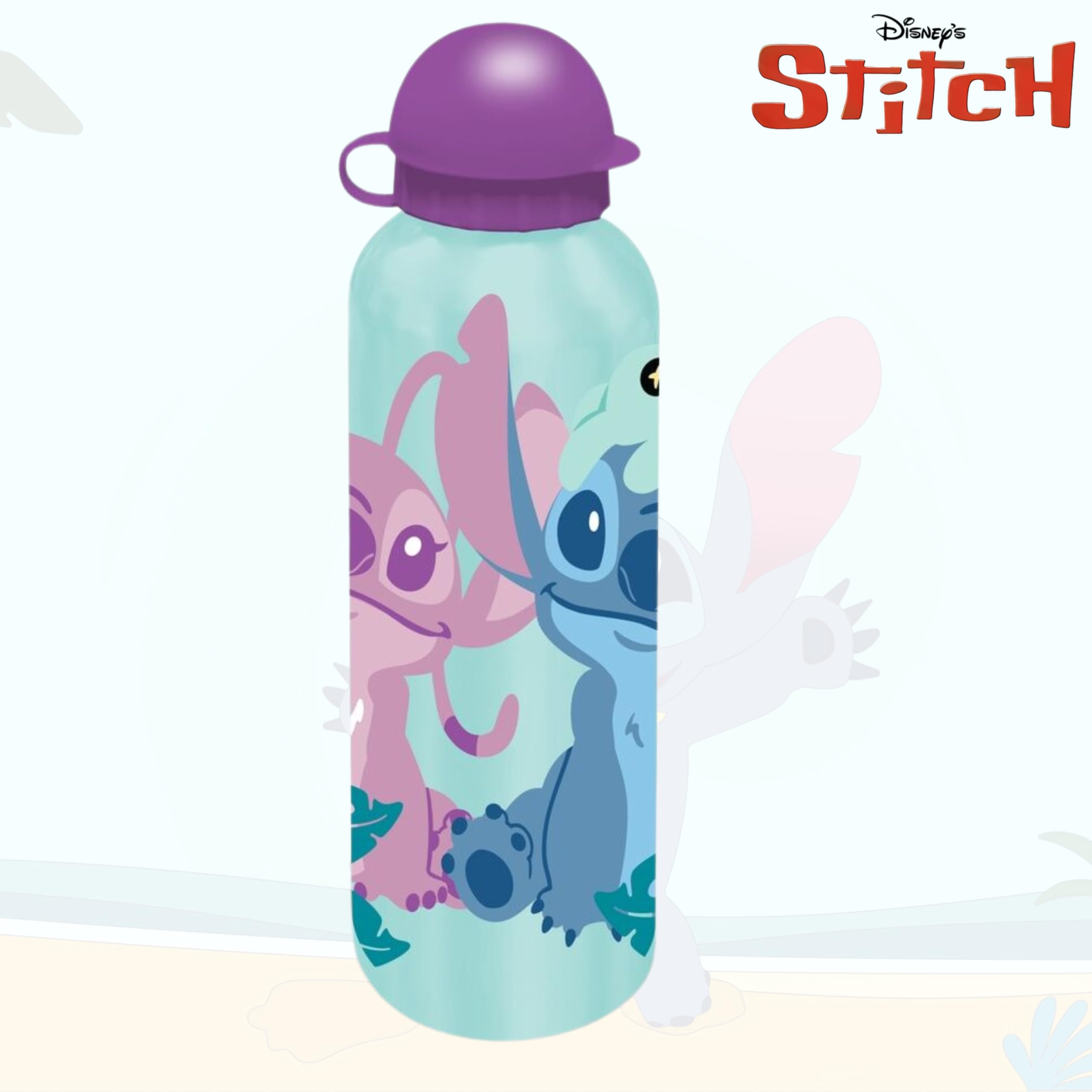 Disney Stitch Aluminium Water Bottle 500ml