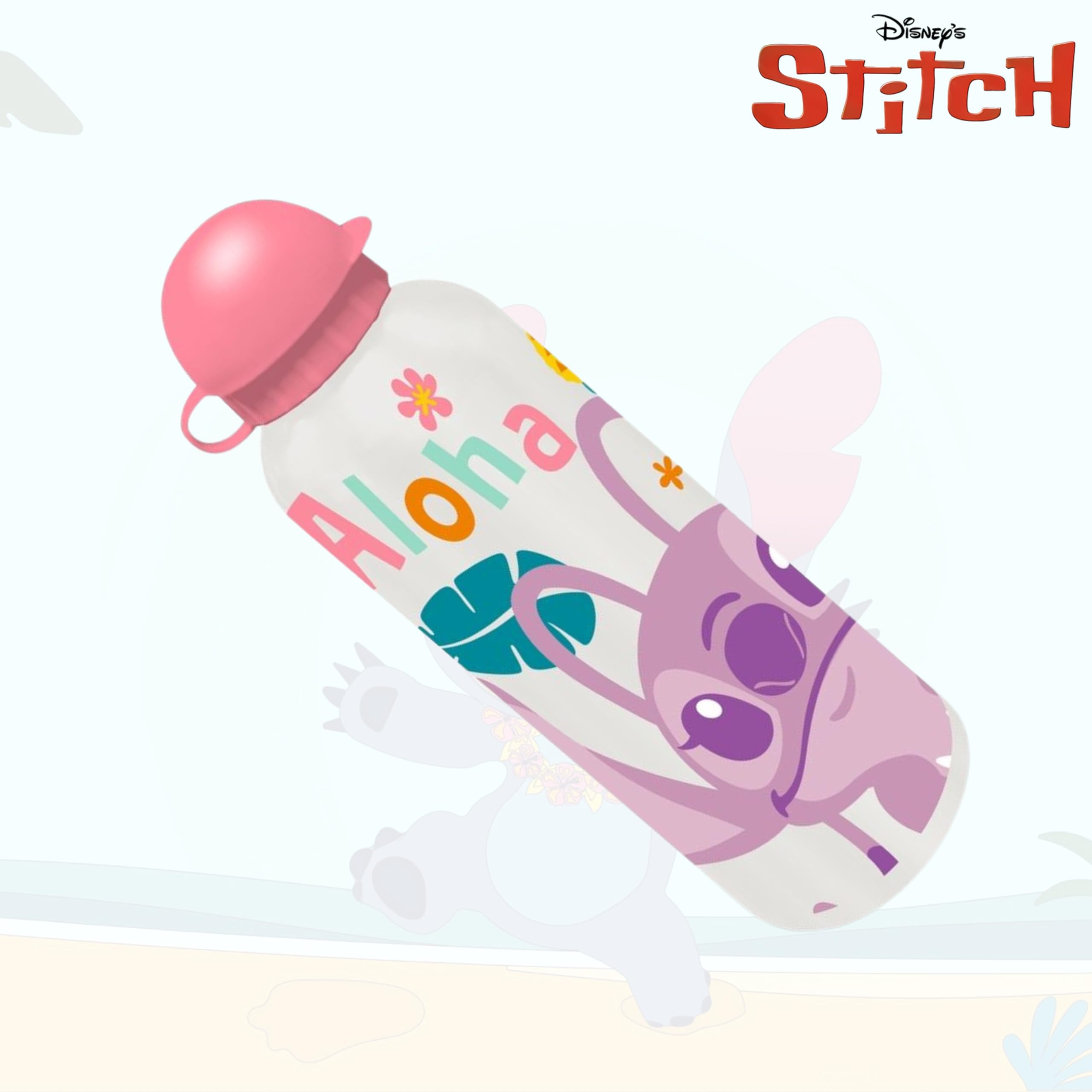 Disney Stitch Aluminium Water Bottle 500ml