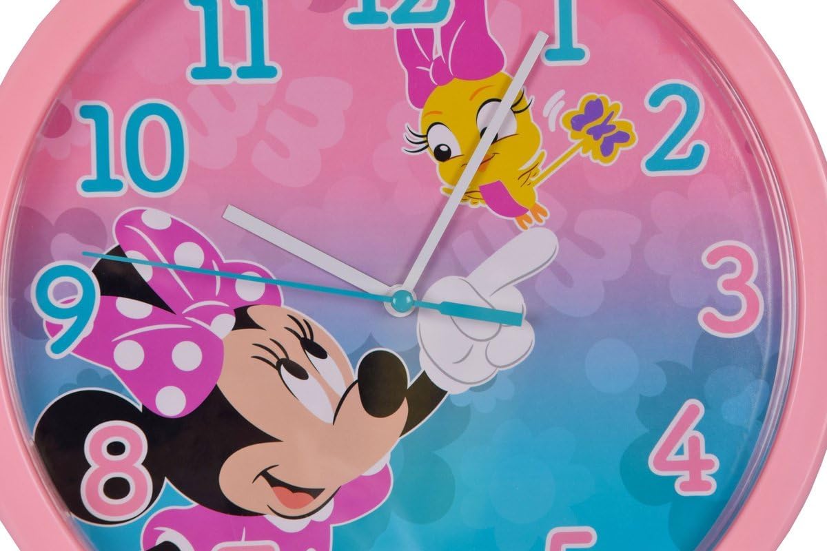Children Modern Wall Clock Battery Operated, Wall Decor Gift for Kids