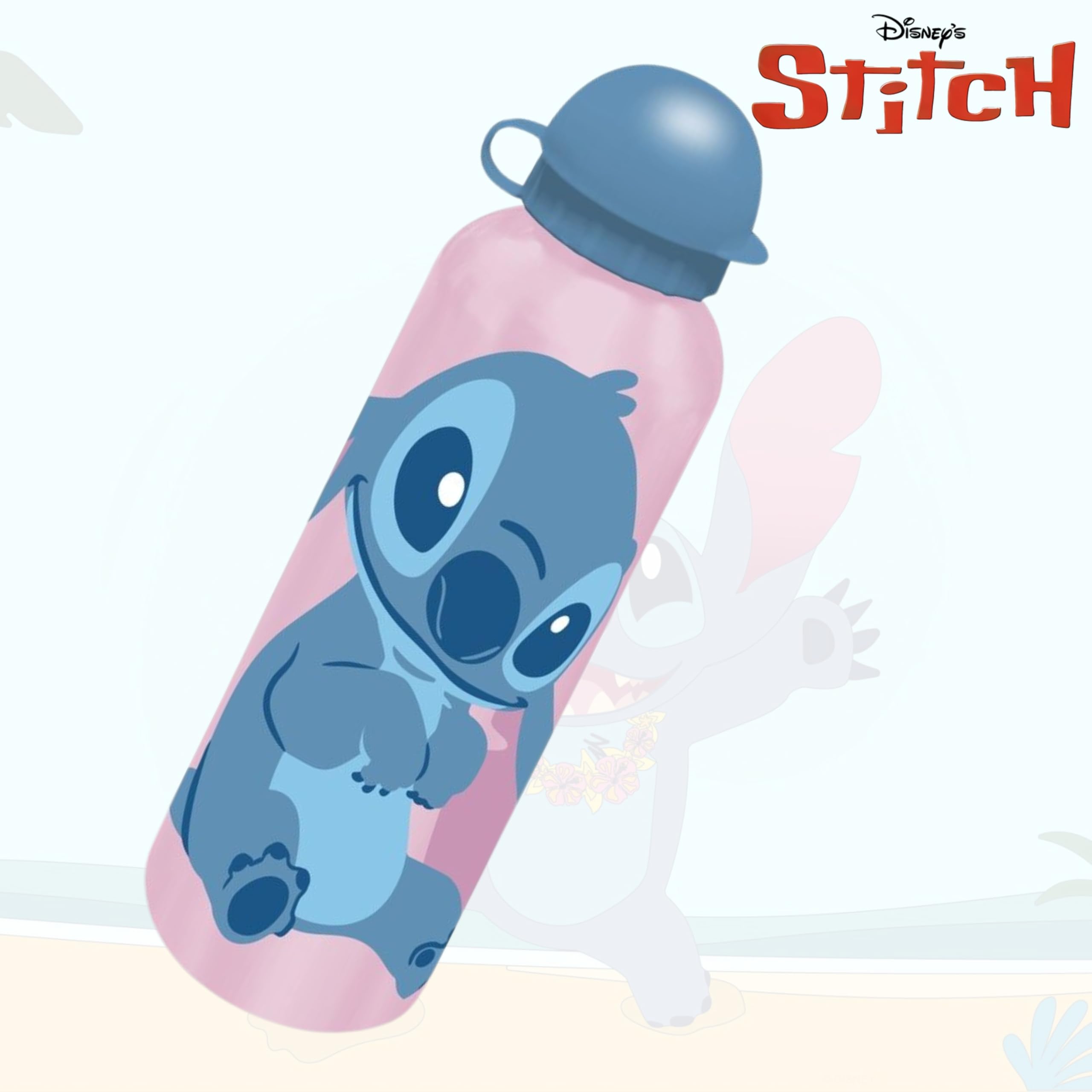 Disney Stitch Aluminium Water Bottle 500ml