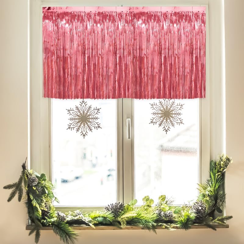 Lametta Tinsel Curtain for Christmas Decorations 50cm