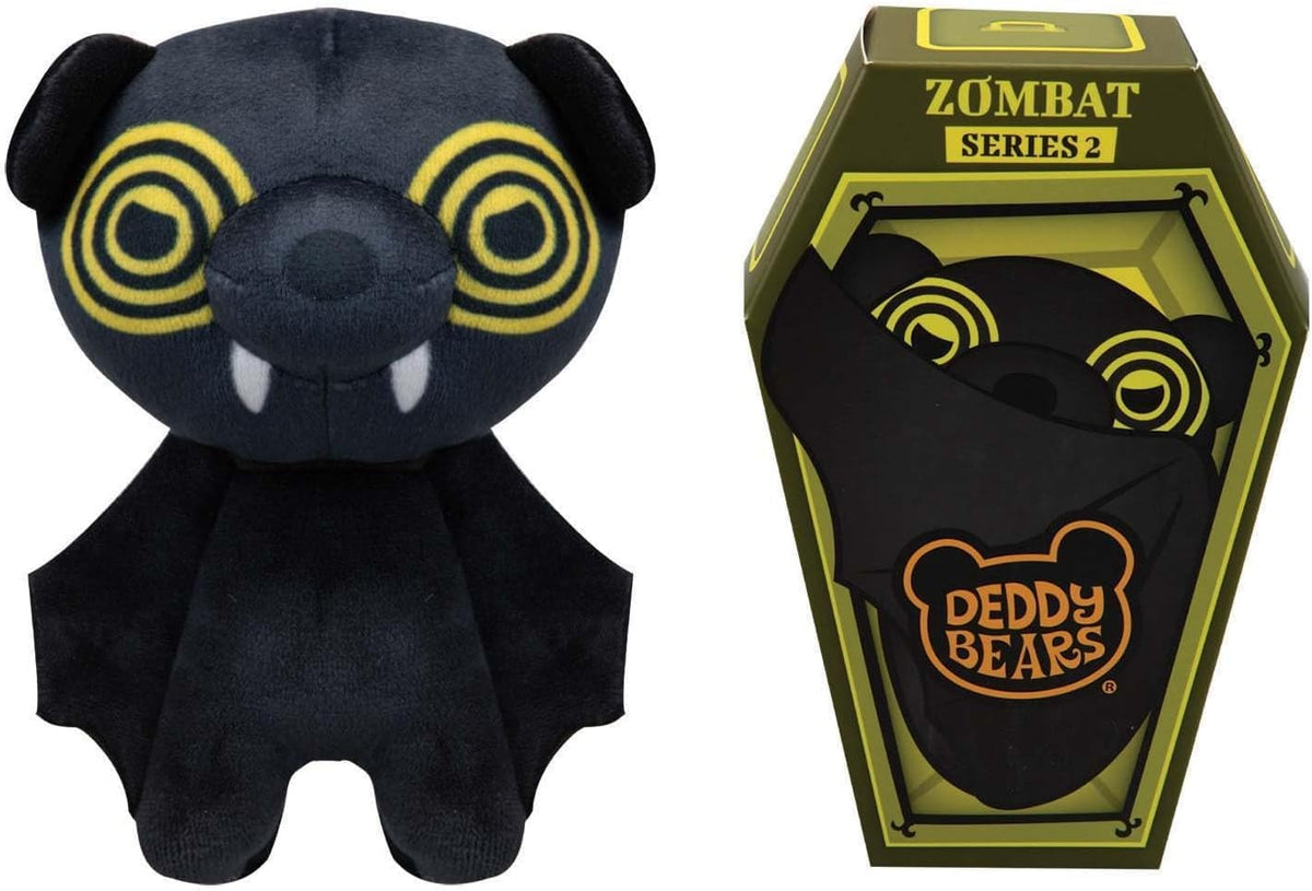 Zombat Halloween Plush Deddy Bears Coffin - 15cm Series 2