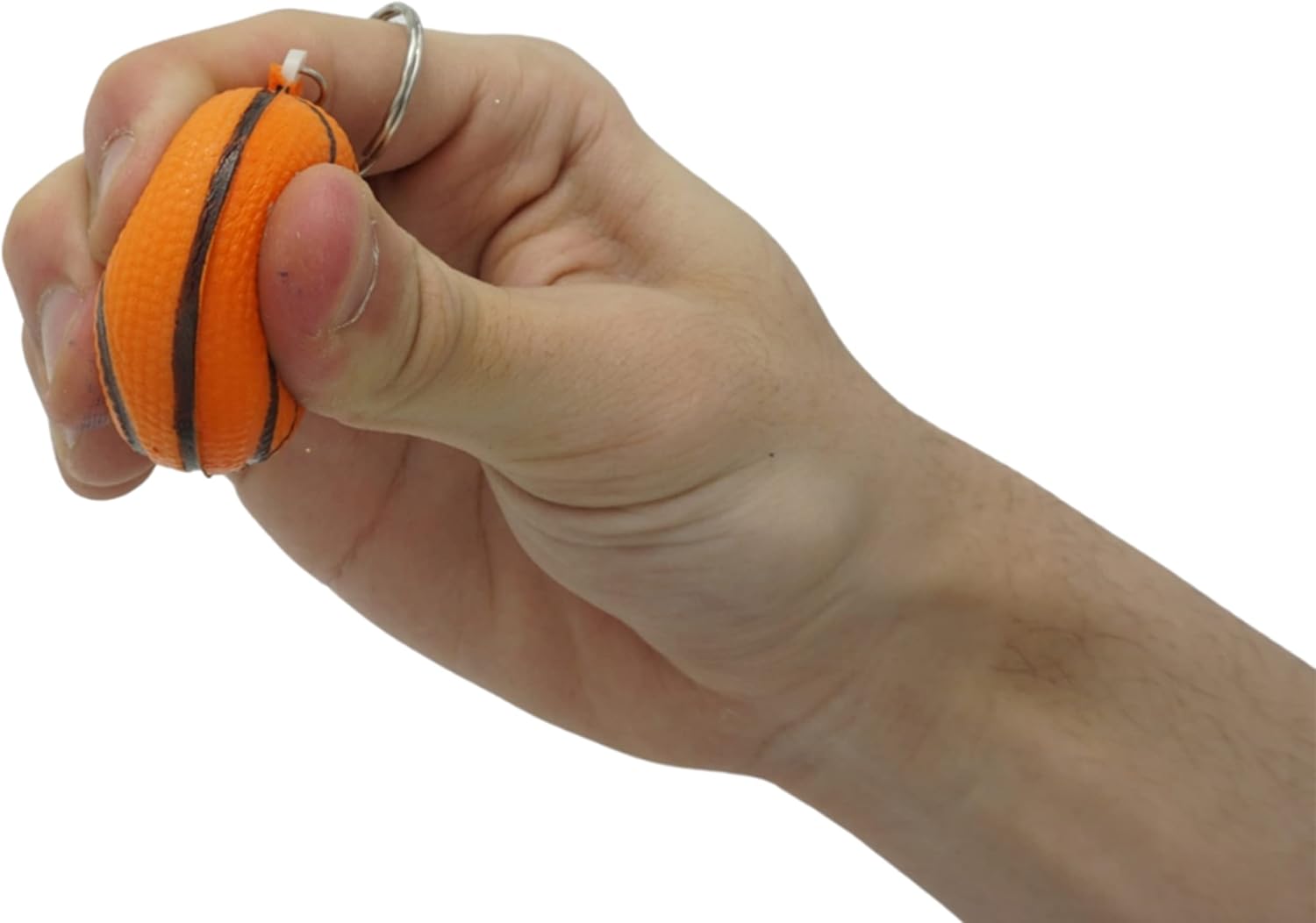 9cm Foam Sports Ball Keyring