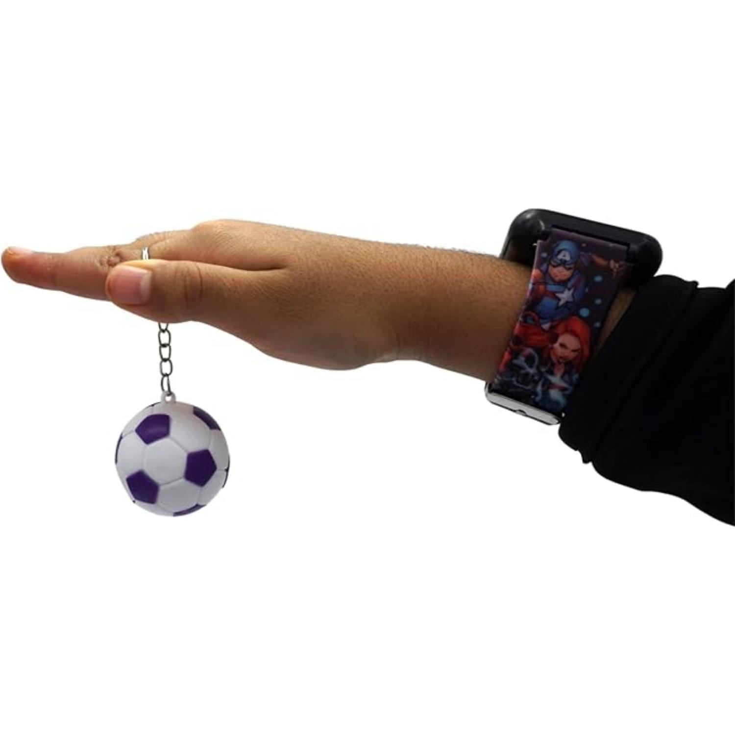 Football Keyrings – Soccer Keychain for Kids - Assorted