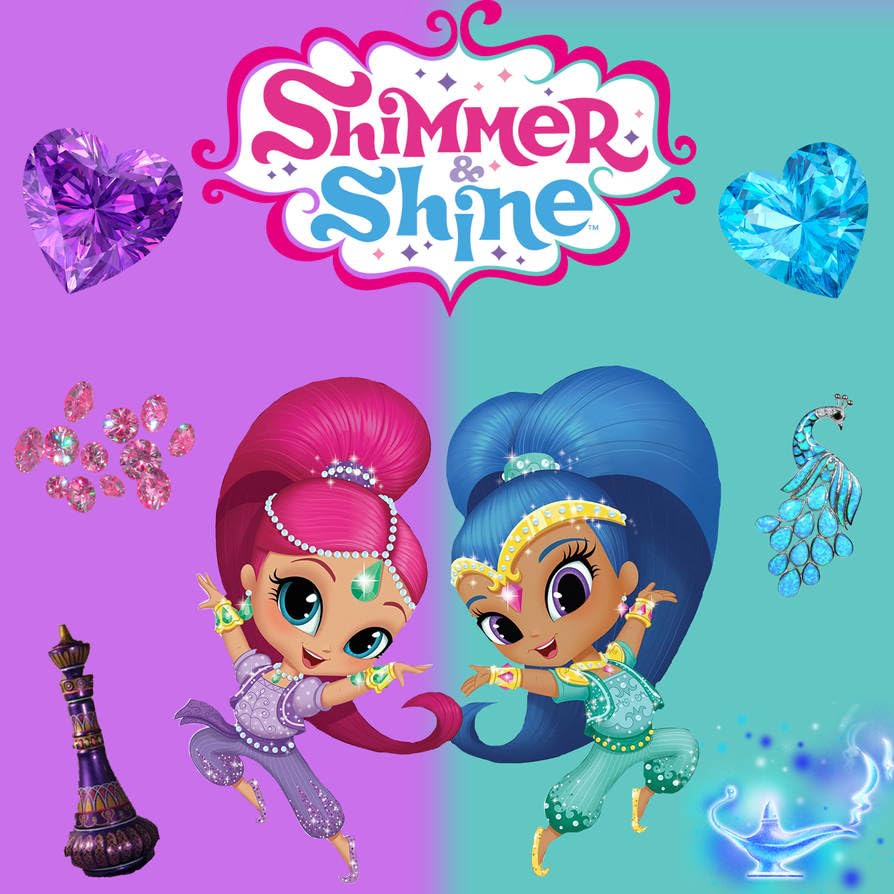 Shimmer and Shine Spiral Notebook for Kids