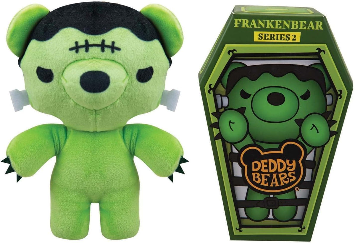 Frankenbear Halloween Plush Deddy Bears Coffin - 15cm Series 2