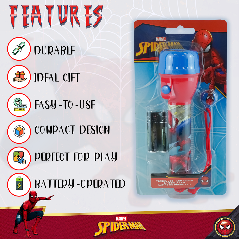 Spider-Man LED Flashlight
