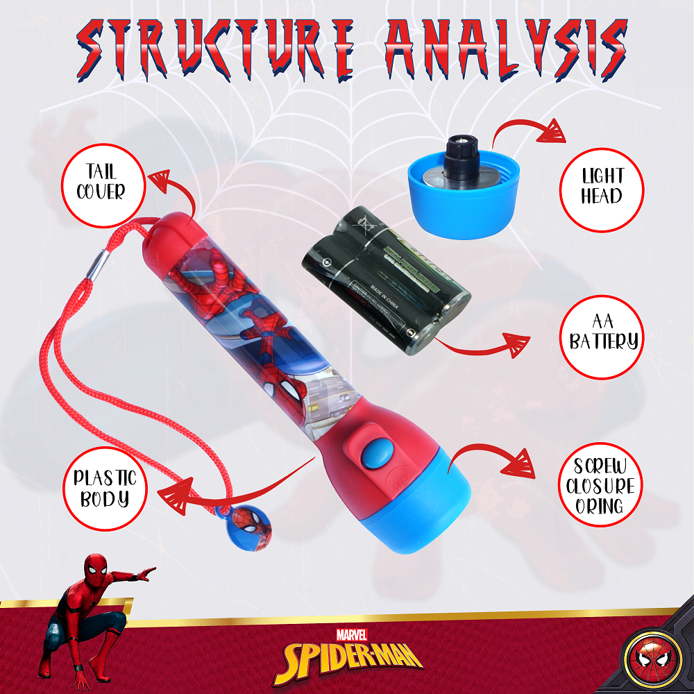Spider-Man LED Flashlight