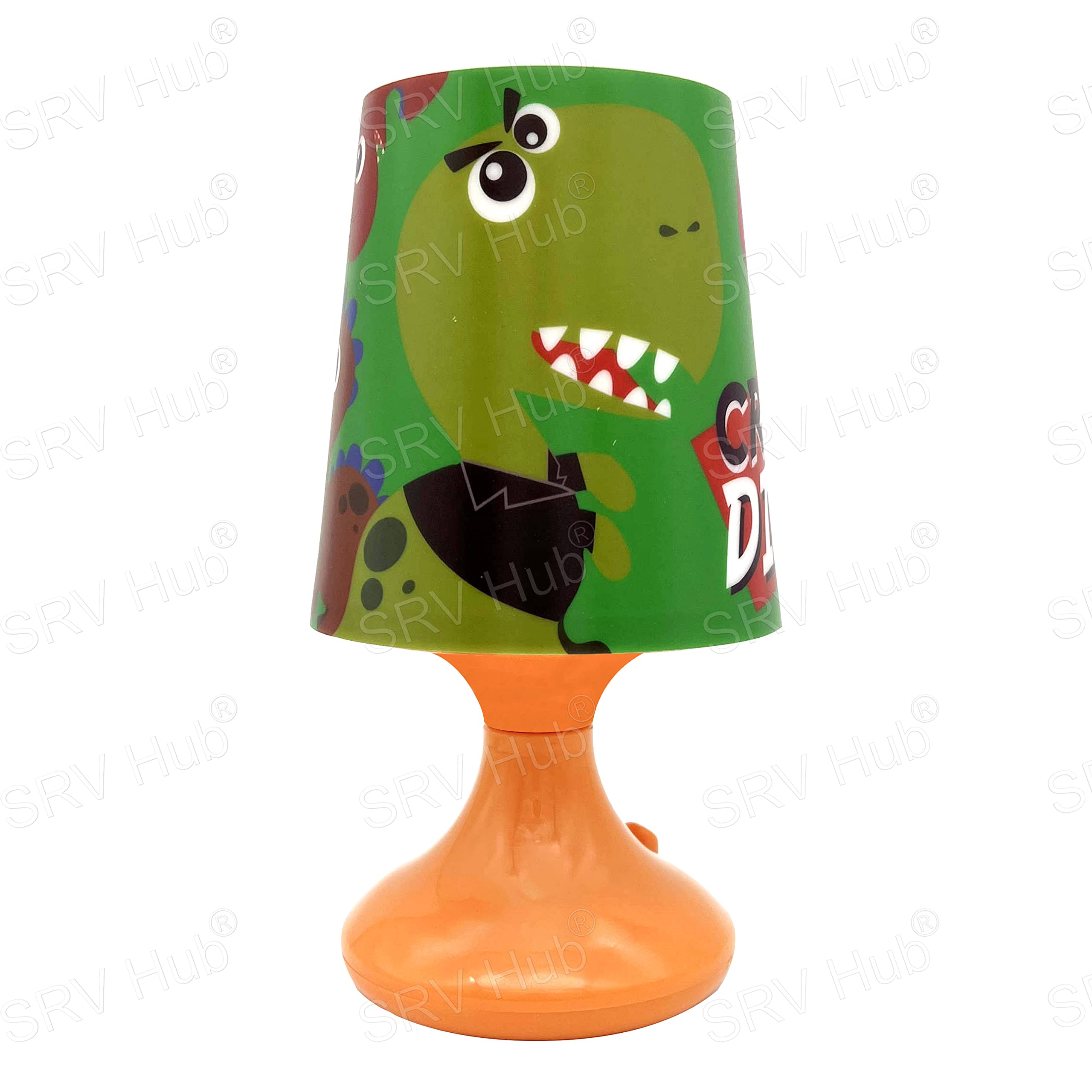 Table Lamp Battery Powered Bedside Lamp for Kids