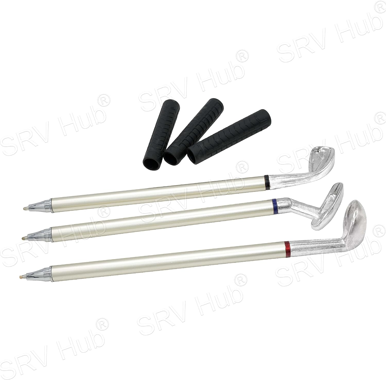 3Pcs Golf Club Refillable Ballpoint