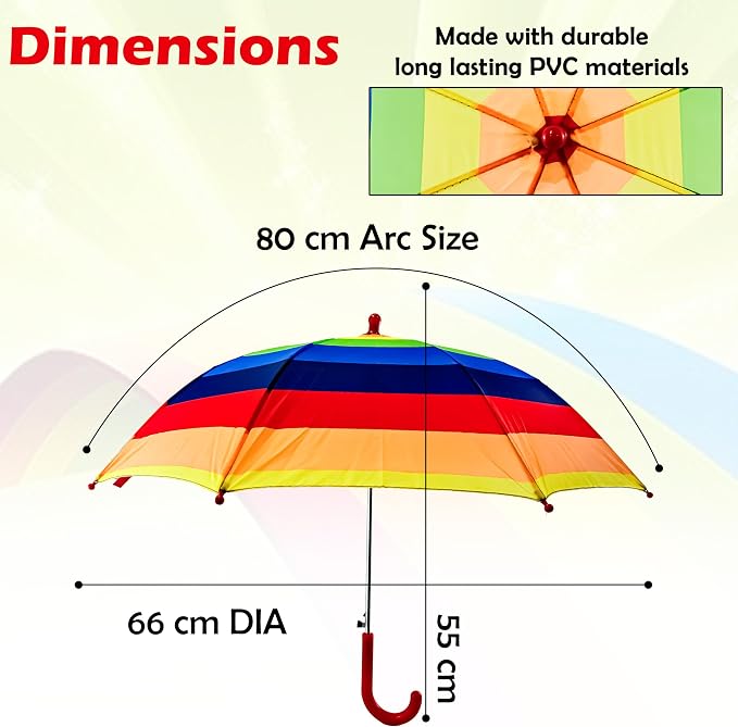 Rainbow Kids Licensed Classic Umbrella 55cm – view 2