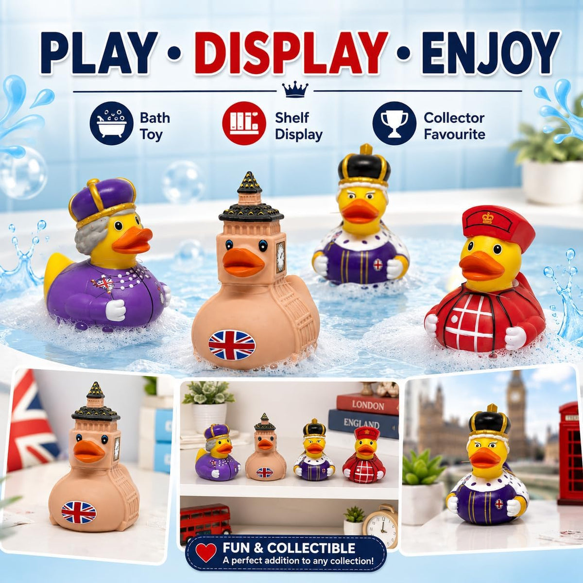 British London Rubber Duck 9cm