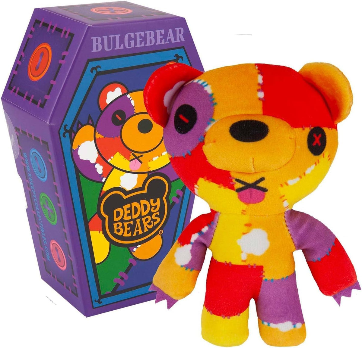 Bulgebear Halloween Plush Deddy Bears Coffin - 15cm Series 3