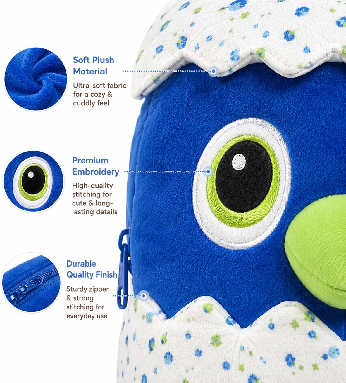 3D Plush TV Character Kids Backpack