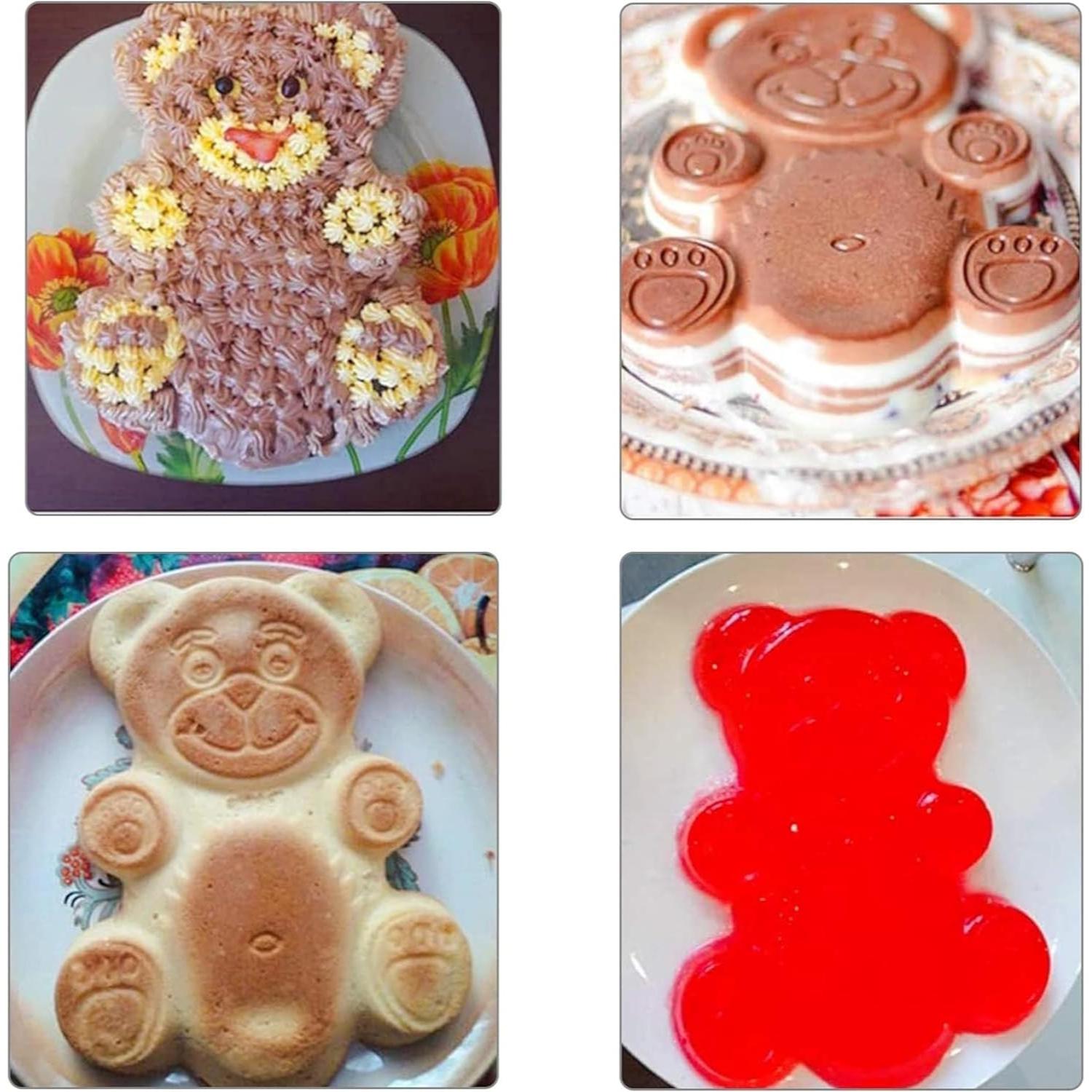 Silicone Gingerbread Man Baking Mould Non-Stick Muffin Tray
