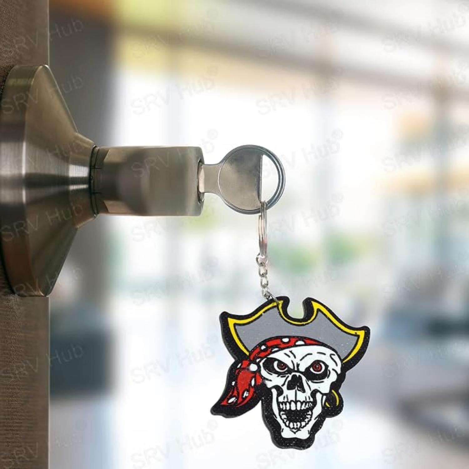 Pirate Keychains Foamex Keyring - Assorted