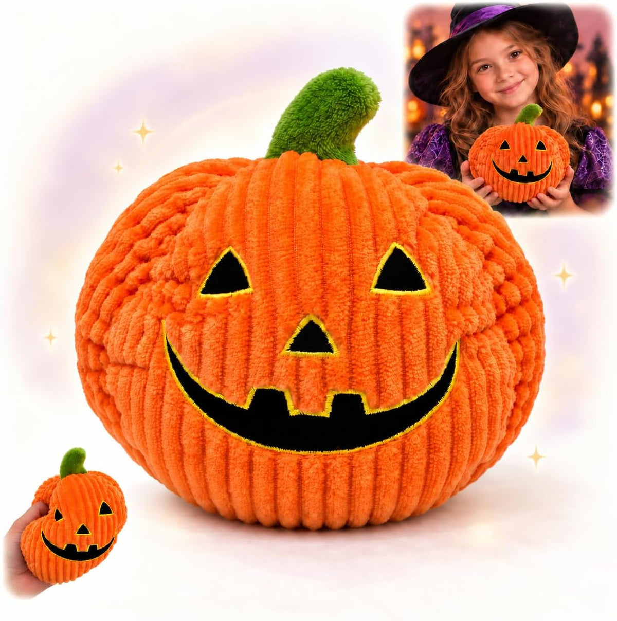 Halloween Pumpkin Plush 15cm