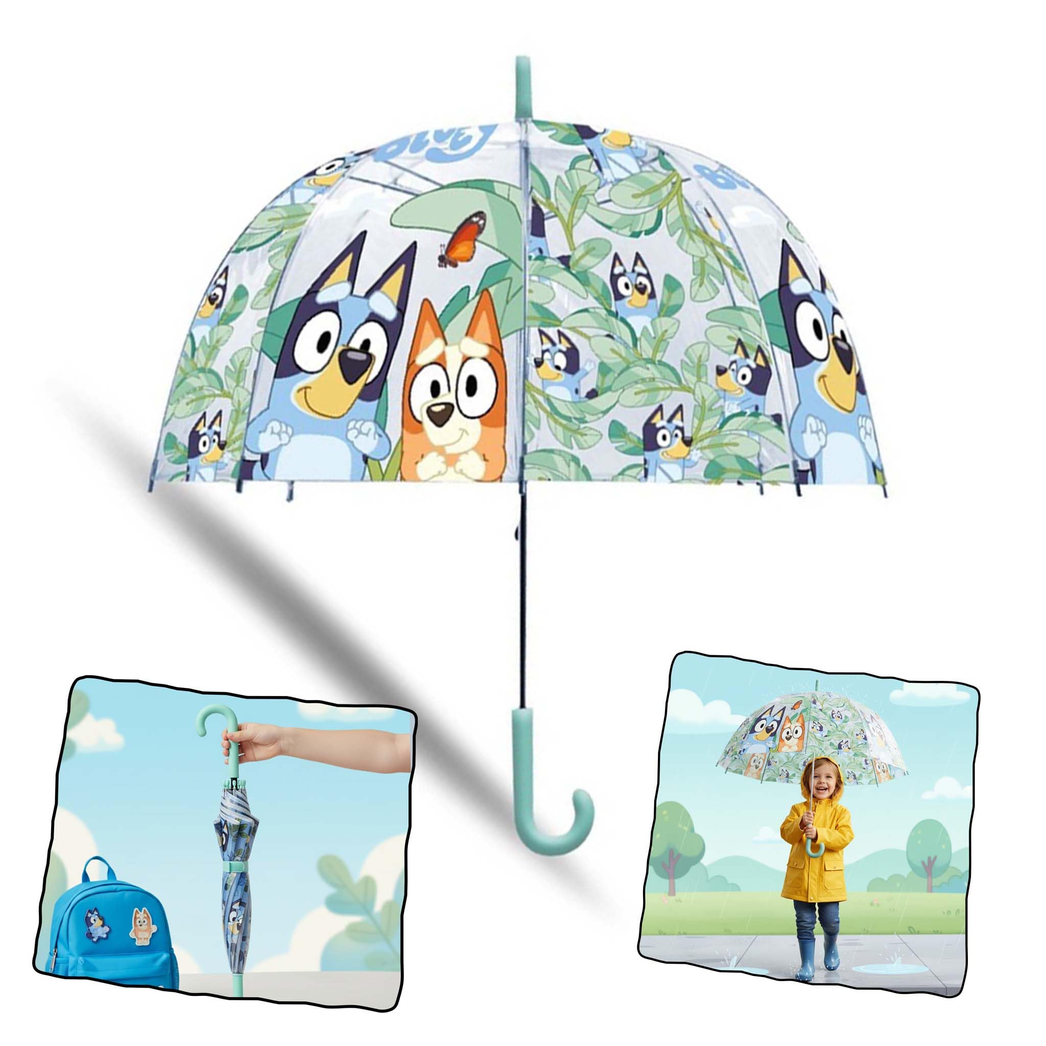 TRANSPARENT BELL UMBRELLA