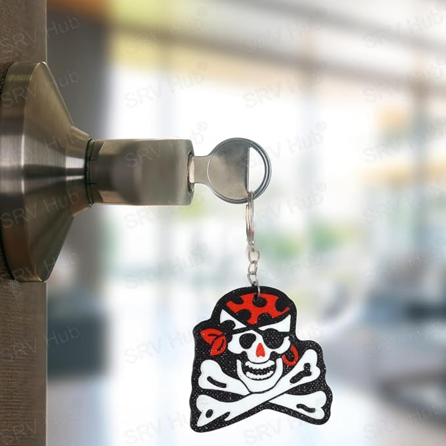 Pirate Keychains Foamex Keyring - Assorted