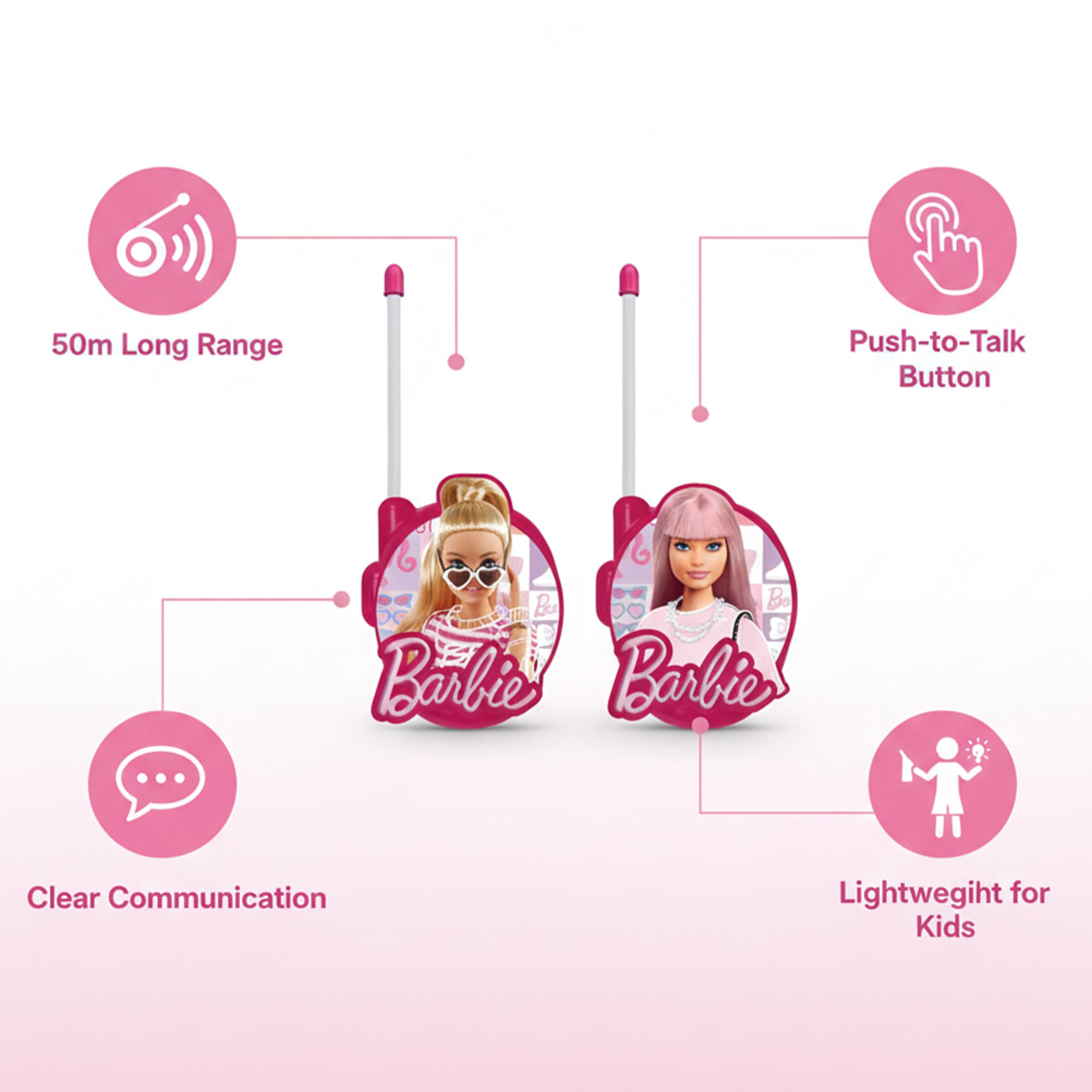 Digital Watch and Walkie Talkie Set