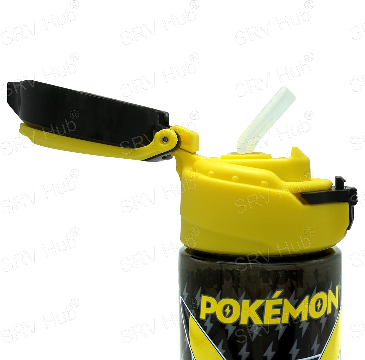Kids 500ml Straw Water Bottle BPA Free Leak-Proof
