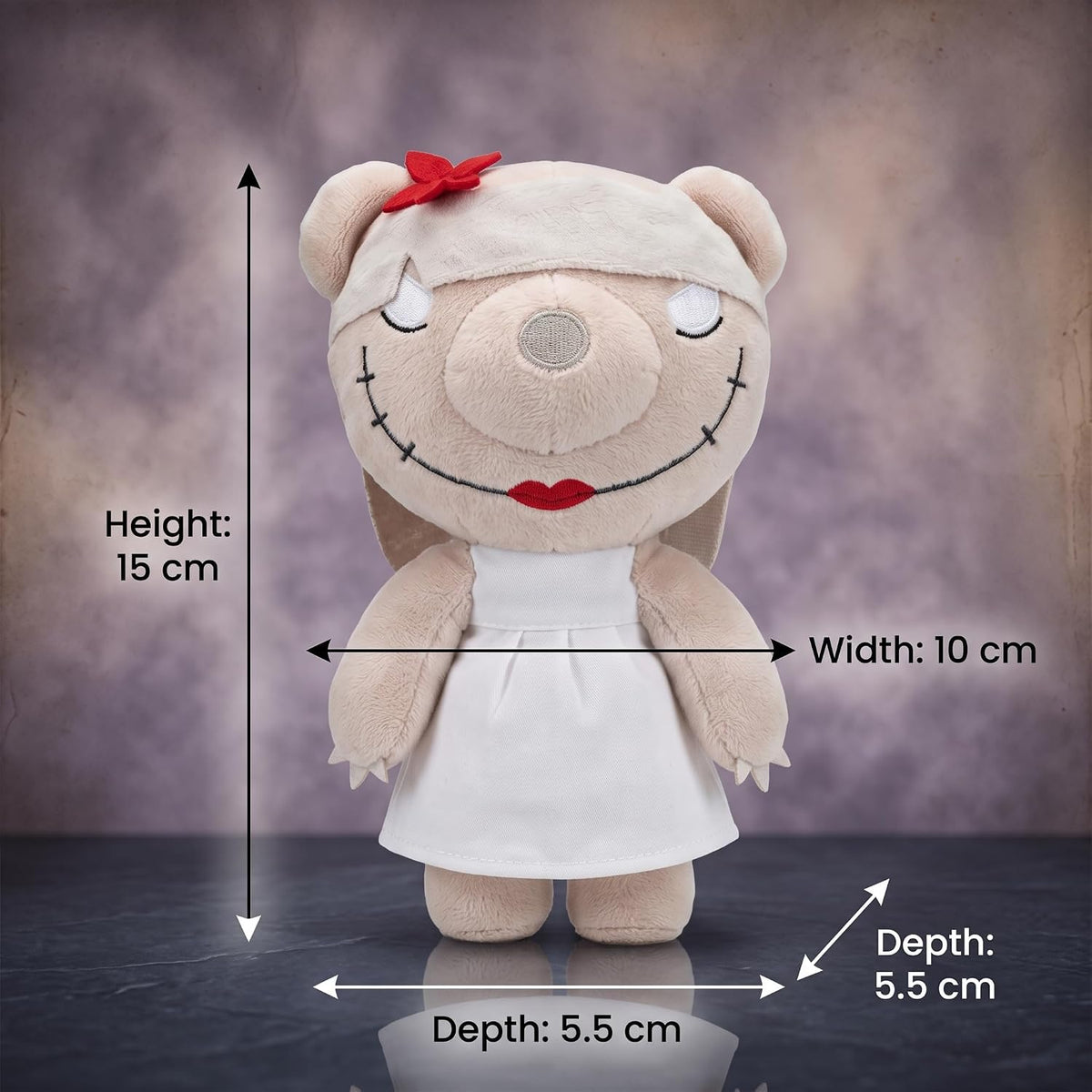 Dolli Halloween Plush Deddy Bears Coffin - 15cm Series 2