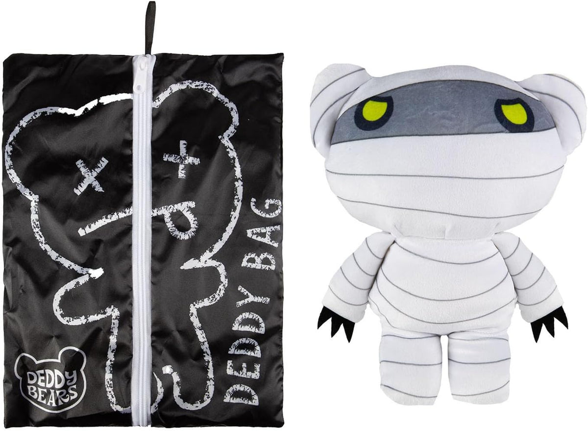 Bundle Halloween Plush Deddy Bear Zip Body Bag 30cm
