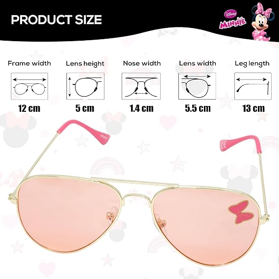 Minnie Mouse UV400 Sunglasses Set