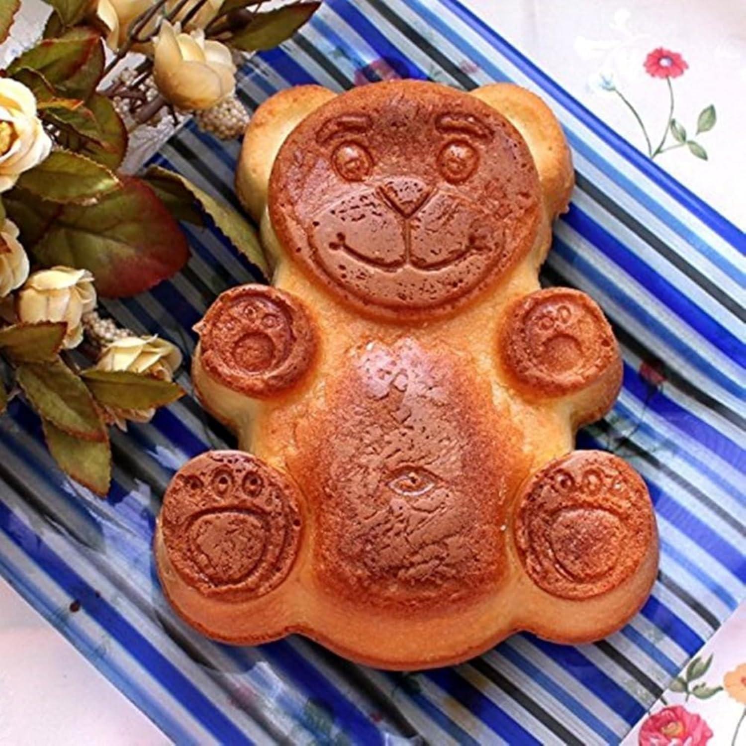 Silicone Gingerbread Man Baking Mould Non-Stick Muffin Tray