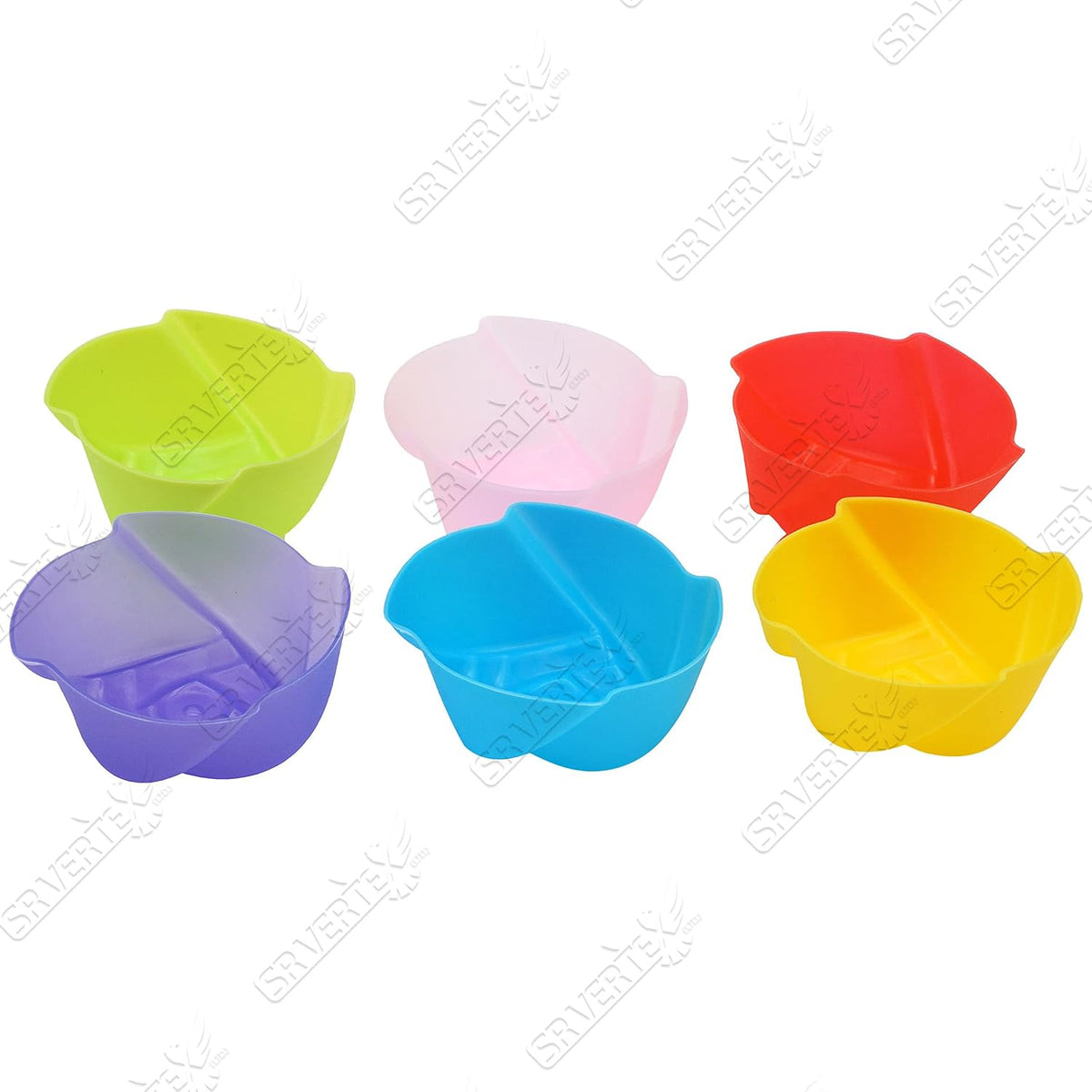12x Reusable Silicone Muffin Moulds - Round – view 20