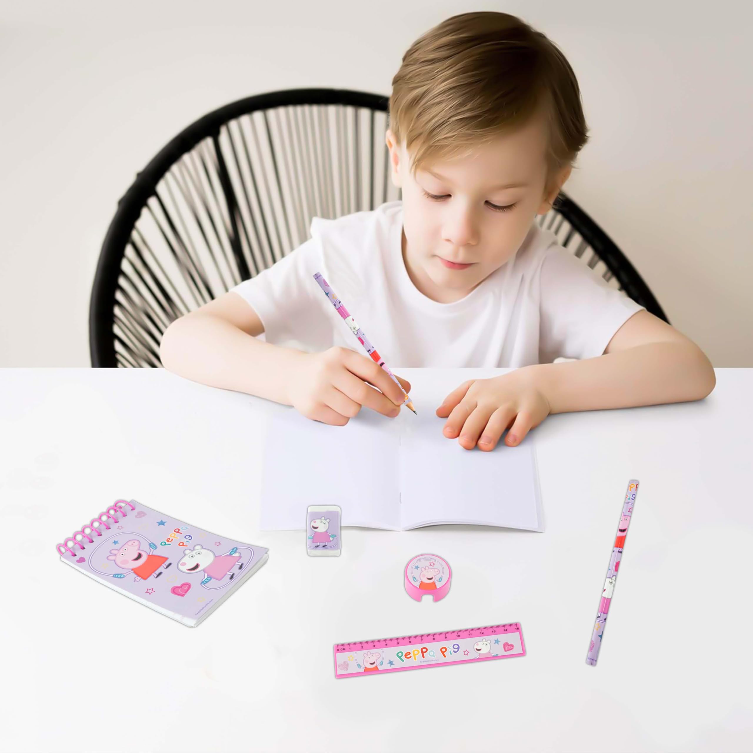5PCs School Stationery Set - Assorted