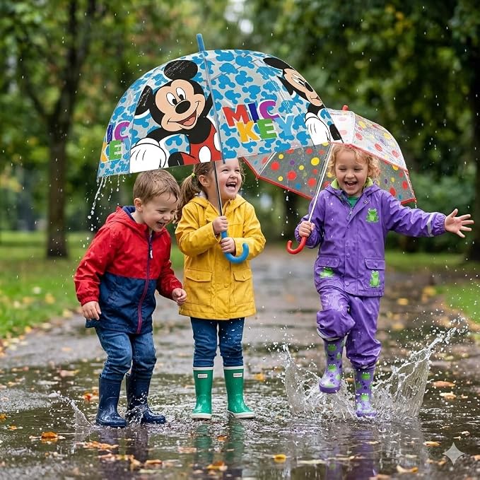 TRANSPARENT BELL UMBRELLA