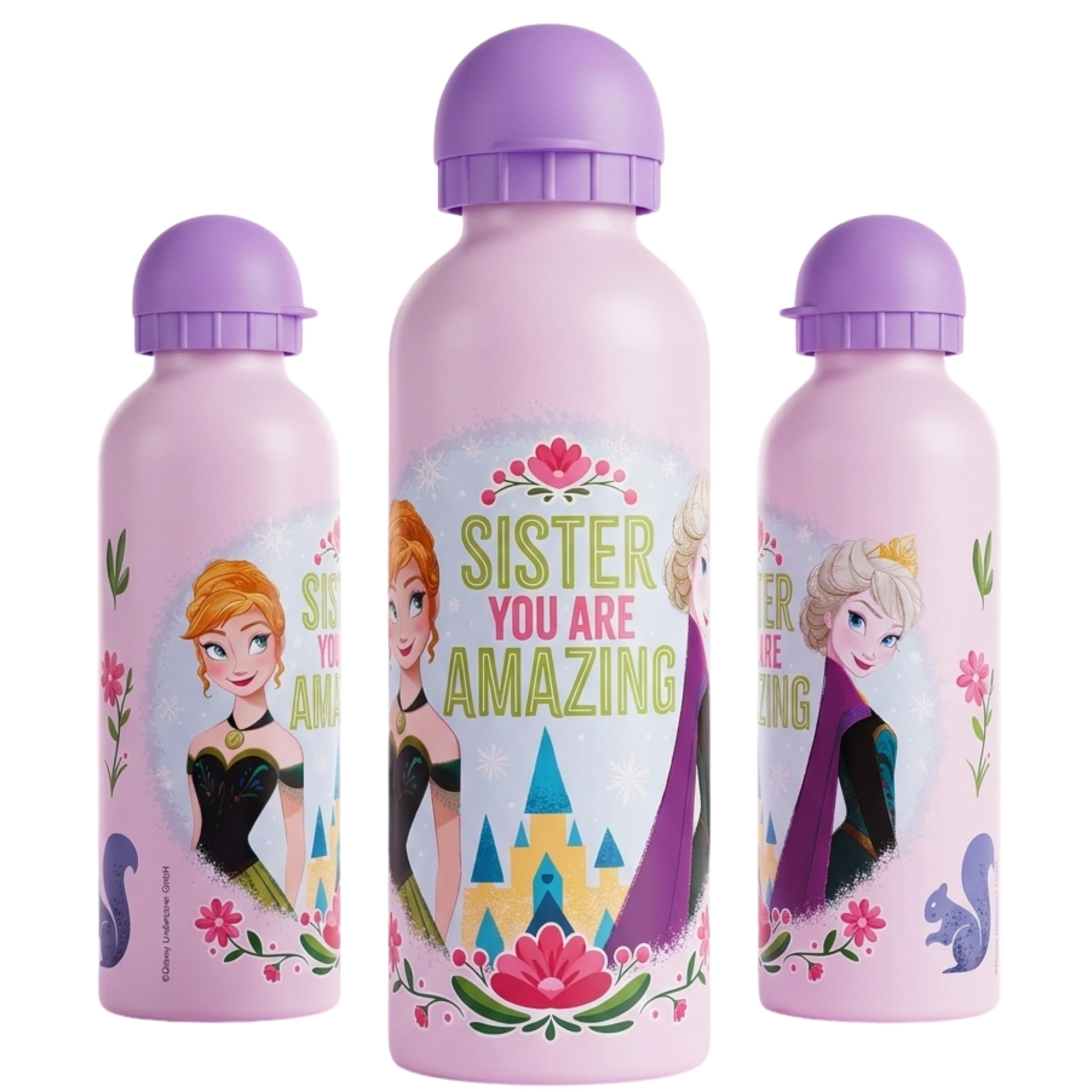 Disney Frozen Aluminium Water Bottle 500ml