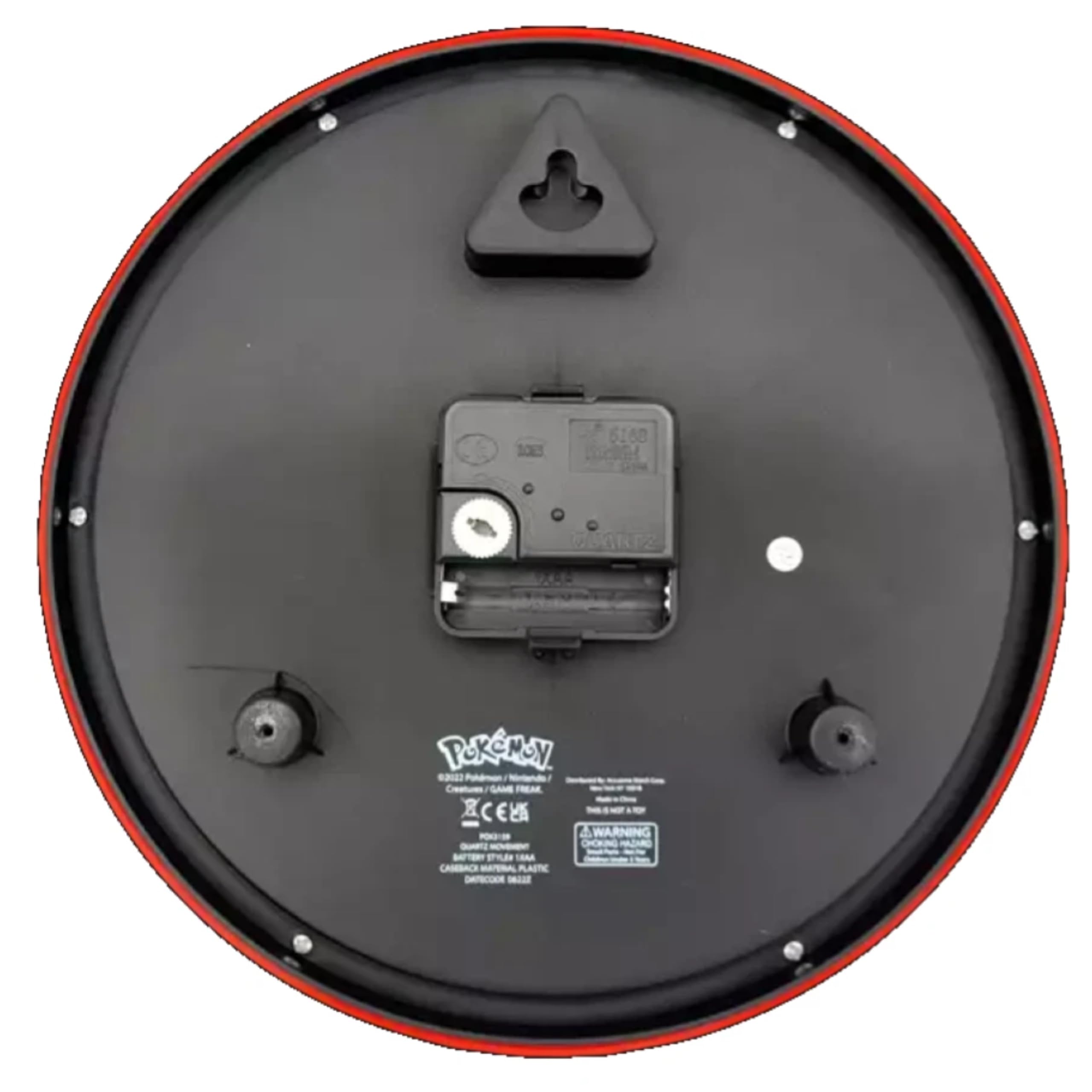 Children Modern Wall Clock Battery Operated, Wall Decor Gift for Kids