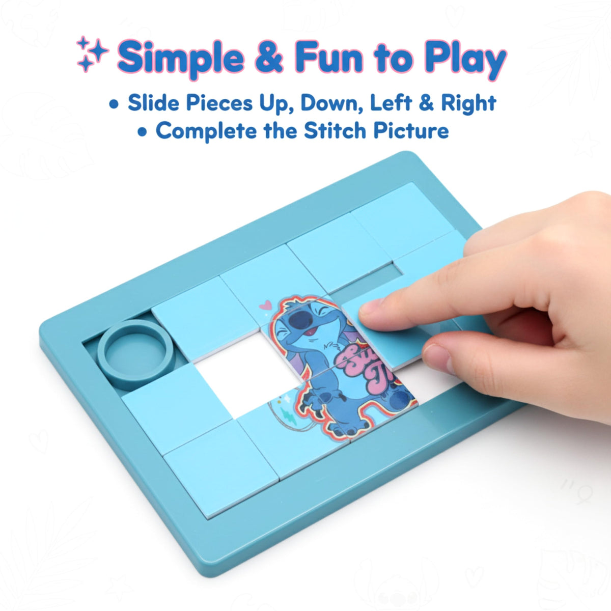 Disney Stitch Kids Licensed 12cm Rotating Puzzle Toy – view 4
