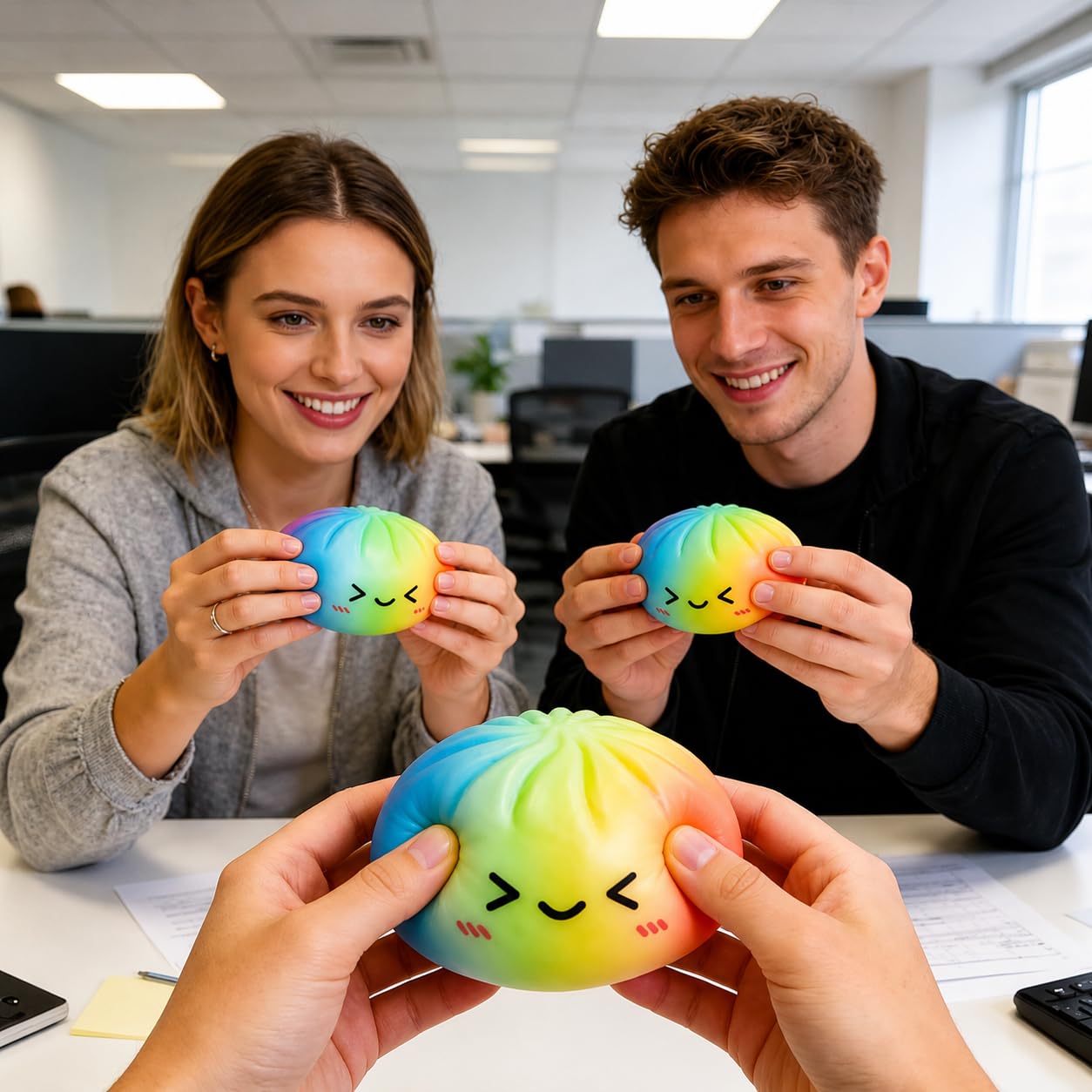 Rainbow Mystery Dumpling Toy - 8.5cm