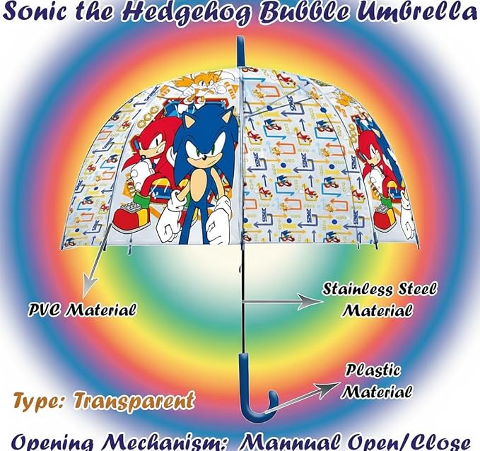 TRANSPARENT BELL UMBRELLA