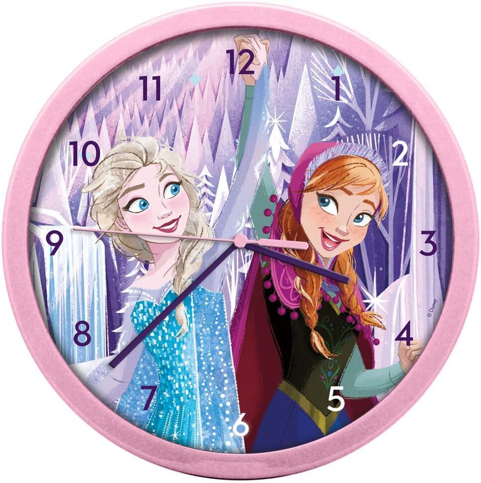 Kids Round Wall Clock 25cm