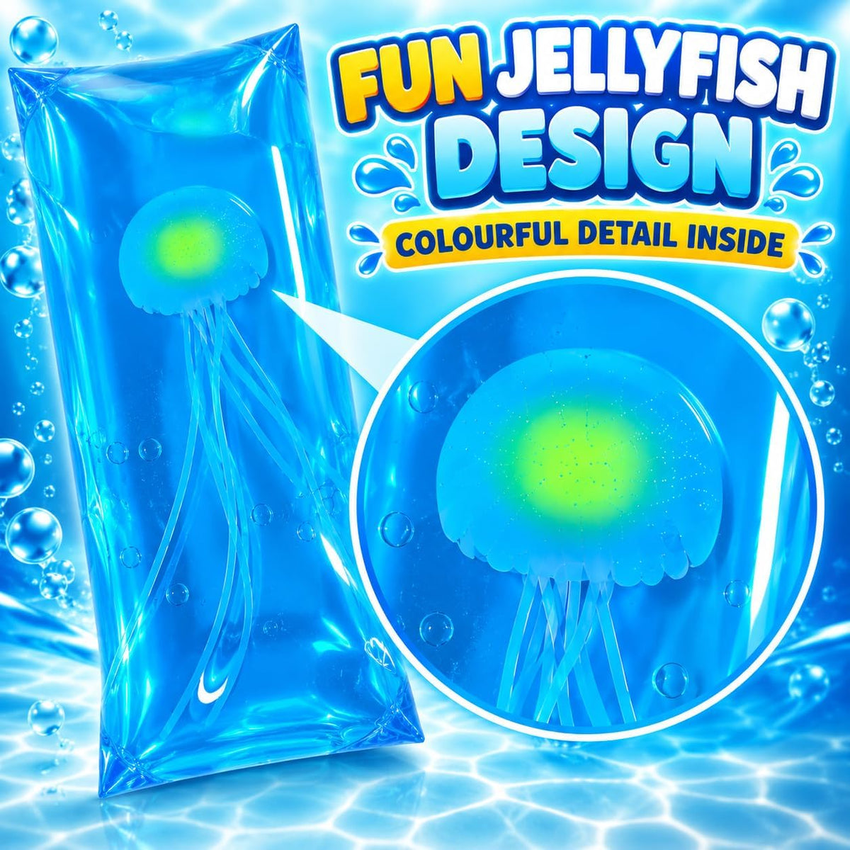 1x Jelly Fish Water Snake Toy 13cm