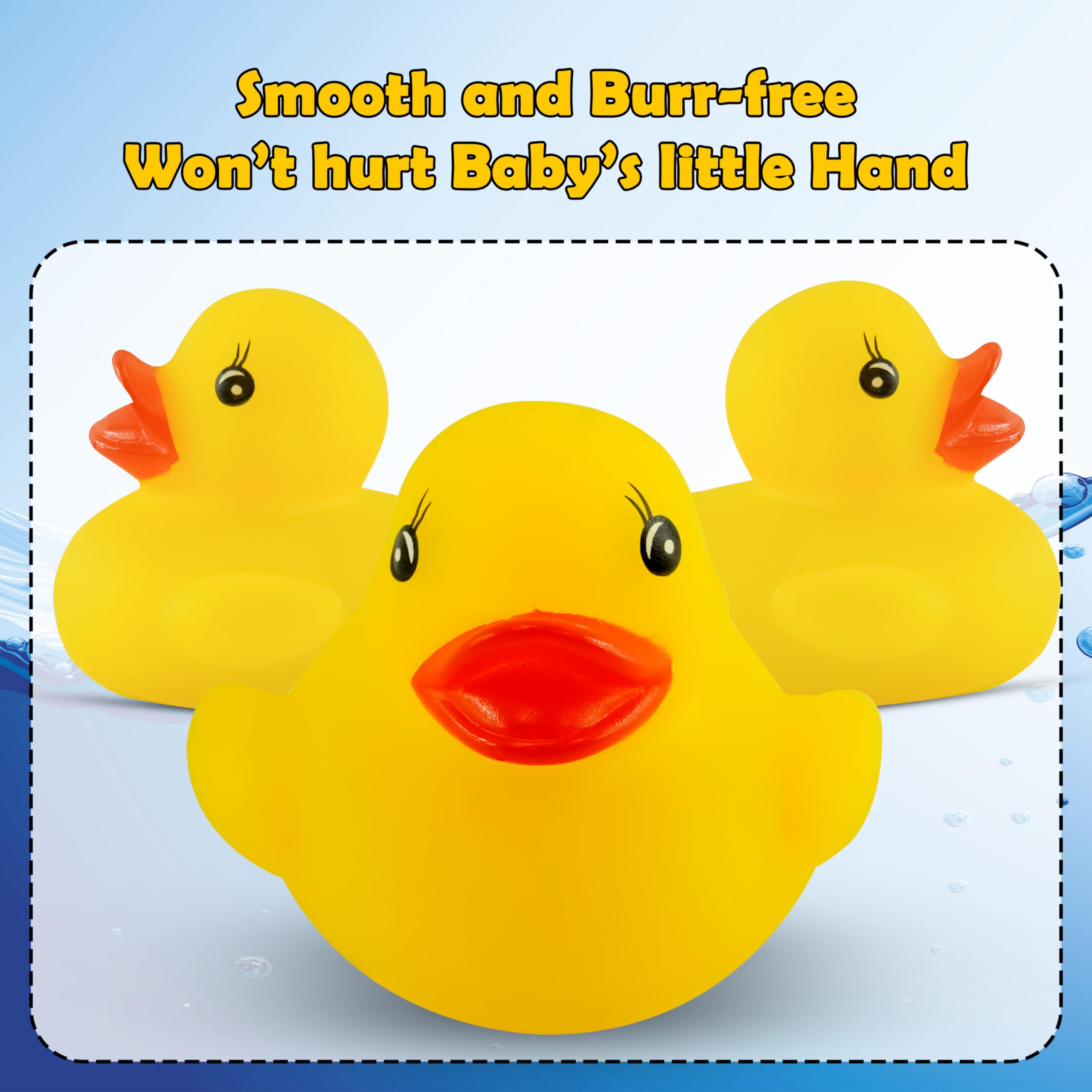 Flashing Floating Bath Duck Toy - Assorted Colours